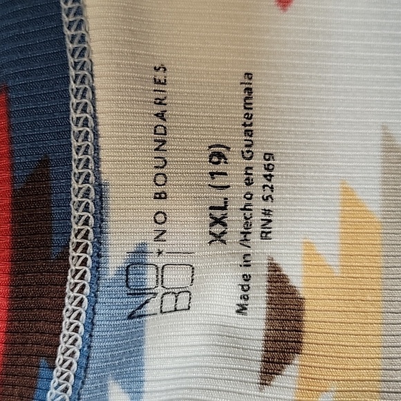 NOBO Aztec Western Print Longsleeve shirt - Picture 4 of 5